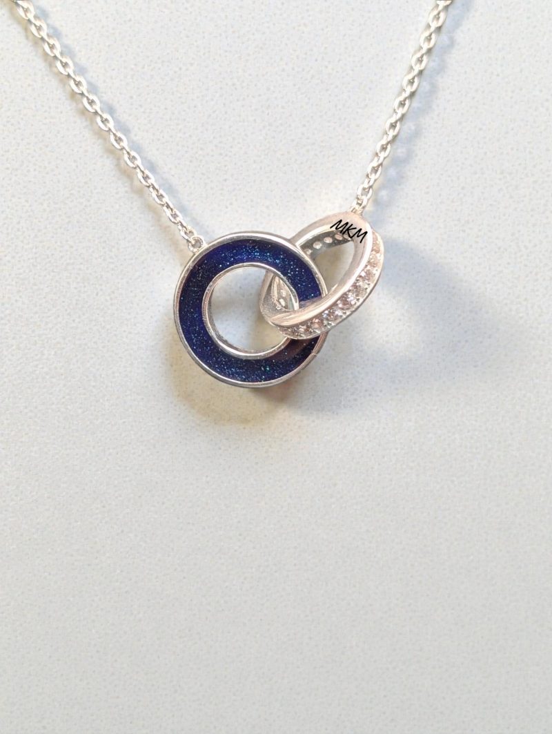 Zoe Double disc pendant