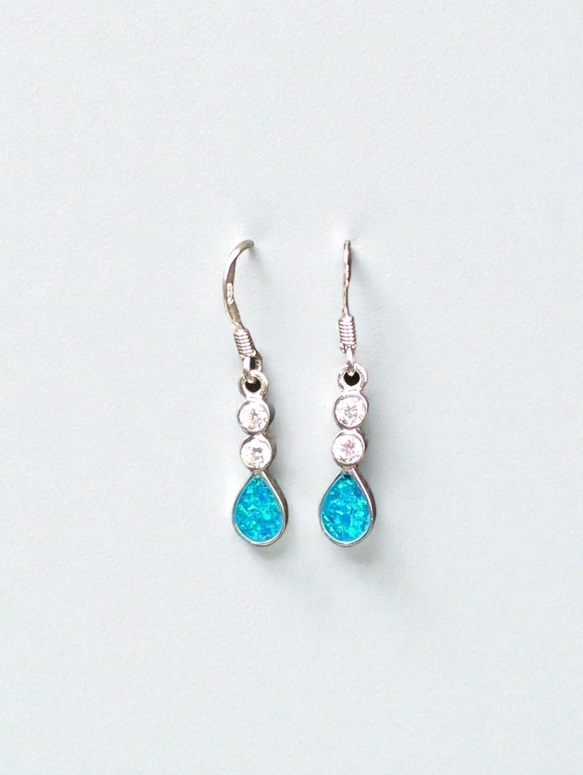 Teardrops Memorial Earrings
