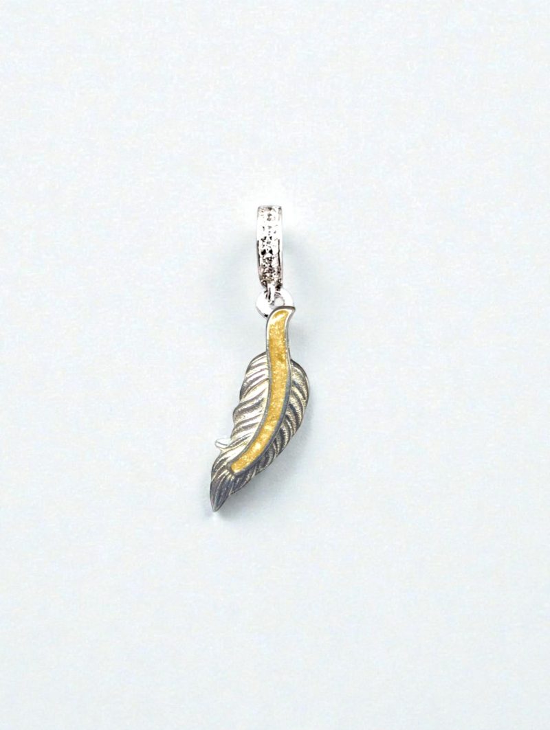 Feather charm