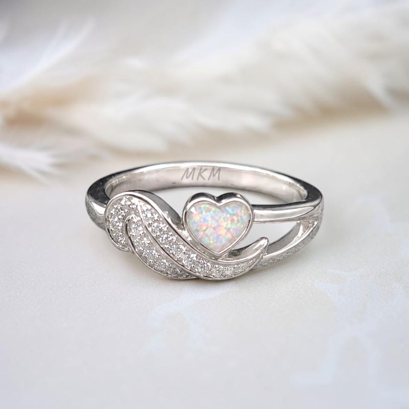 Angel Wings Memorial Ring
