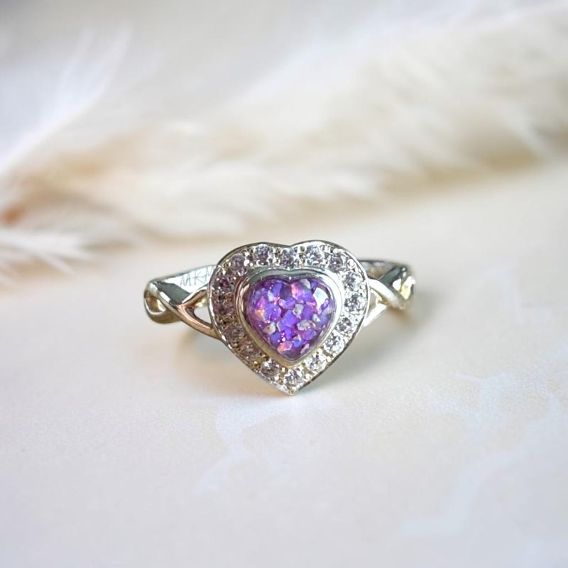 Eternal Heart Memorial Ring