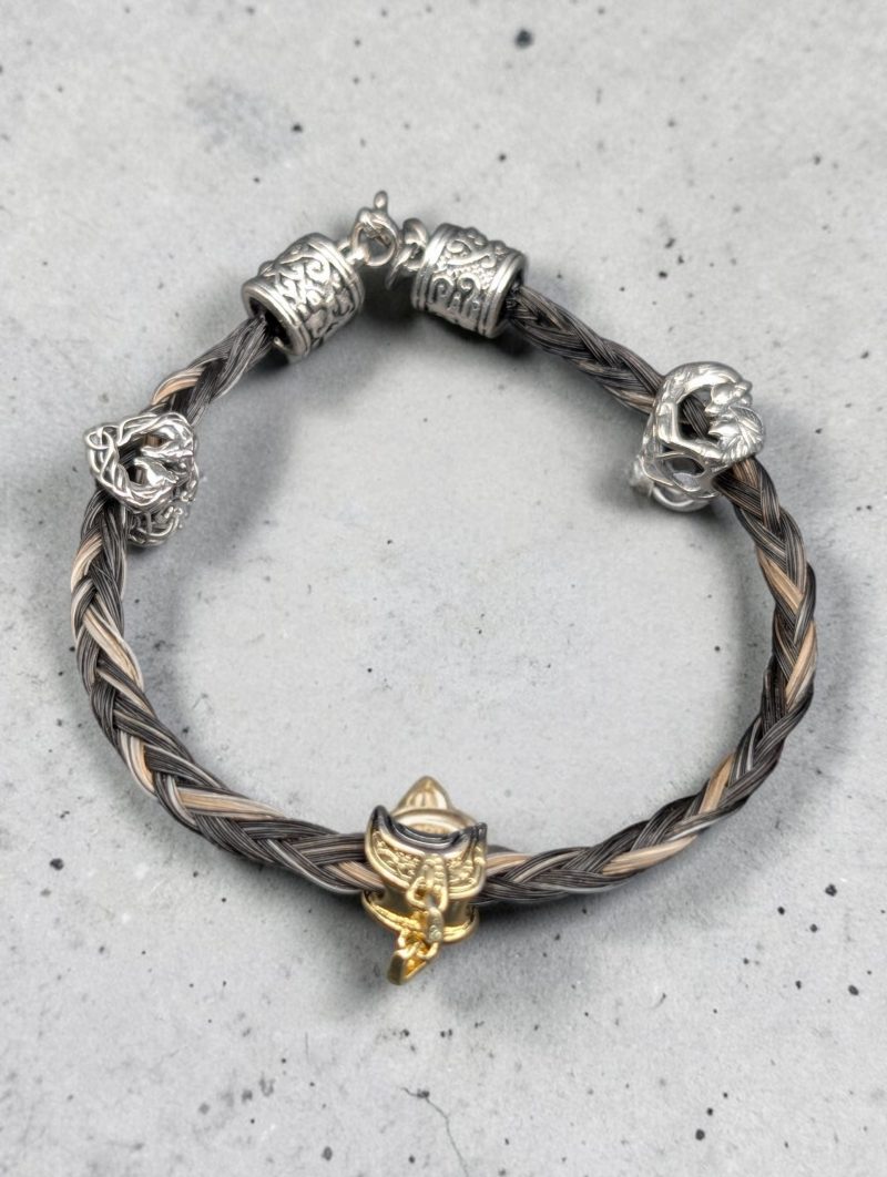Horse Hair Memorial Bracelet