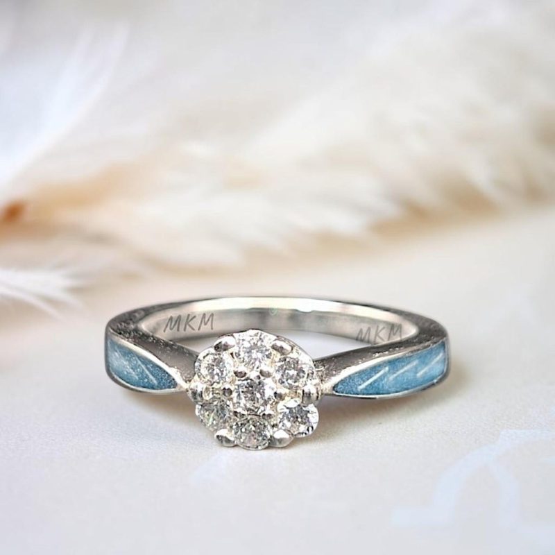 Cluster of Love Memorial Ring