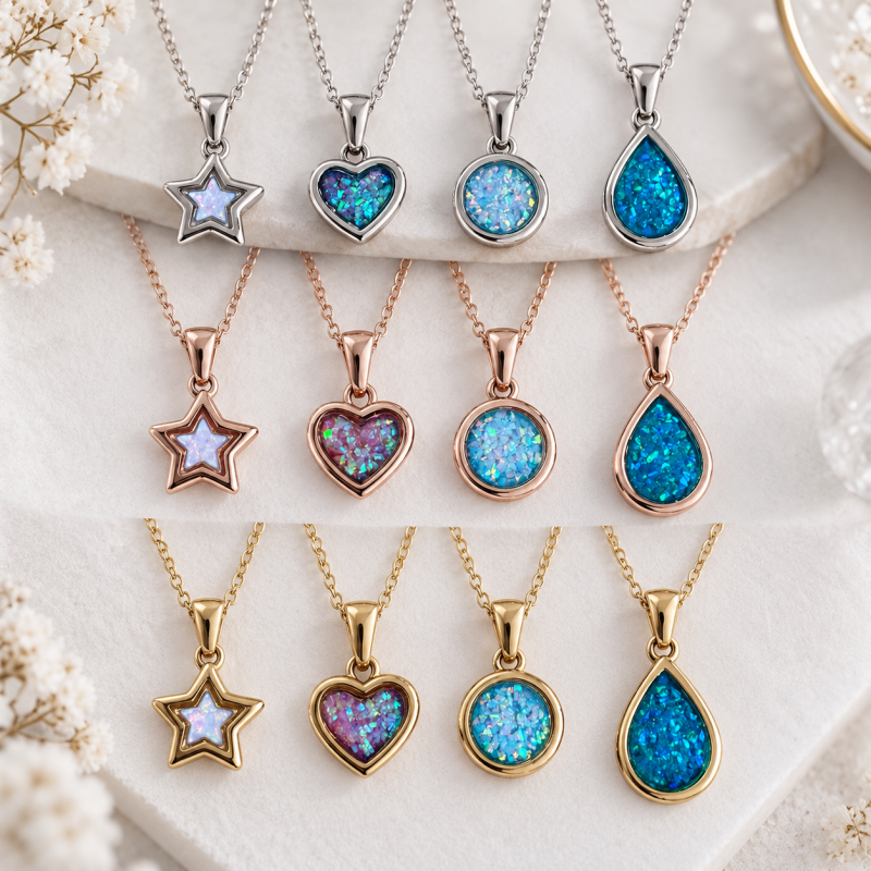 Petite Memorial Pendant Collection (Stainless Steel)