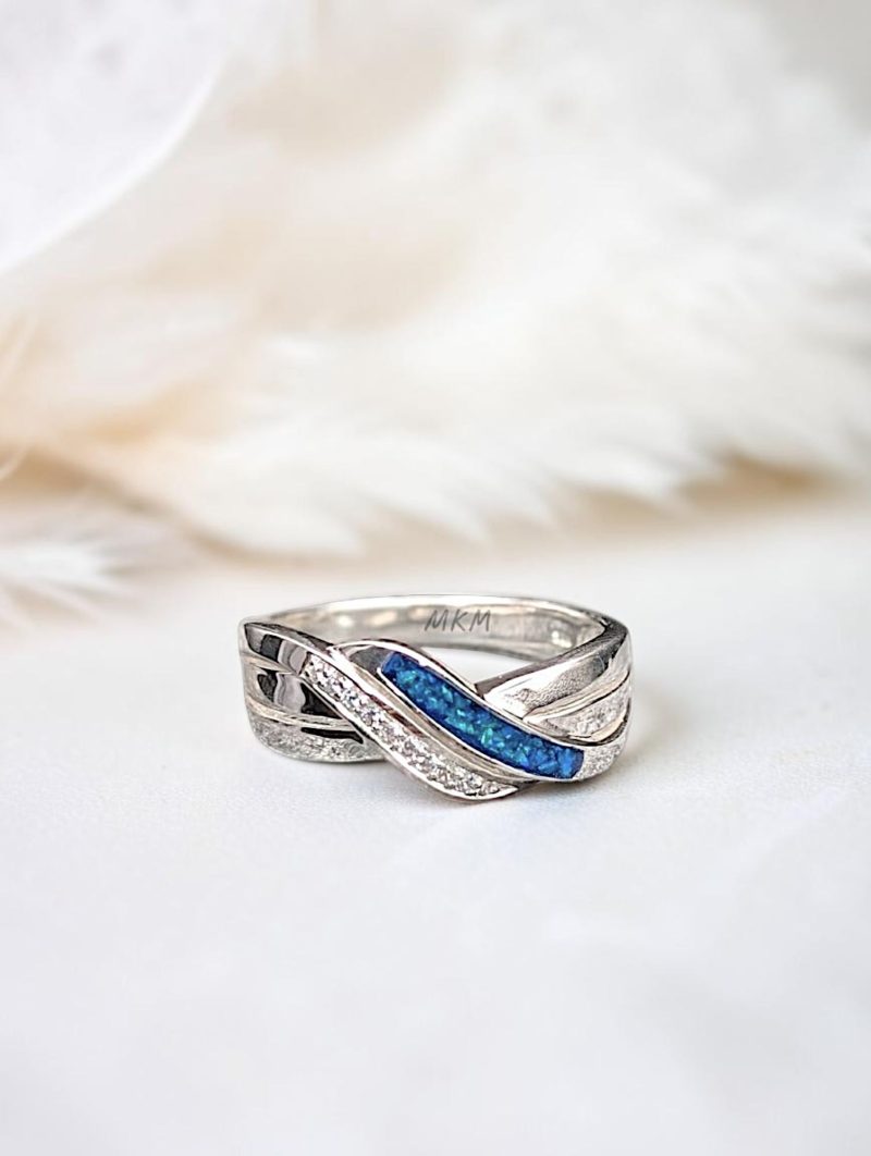 Infinity Ribbon Memorial Ring