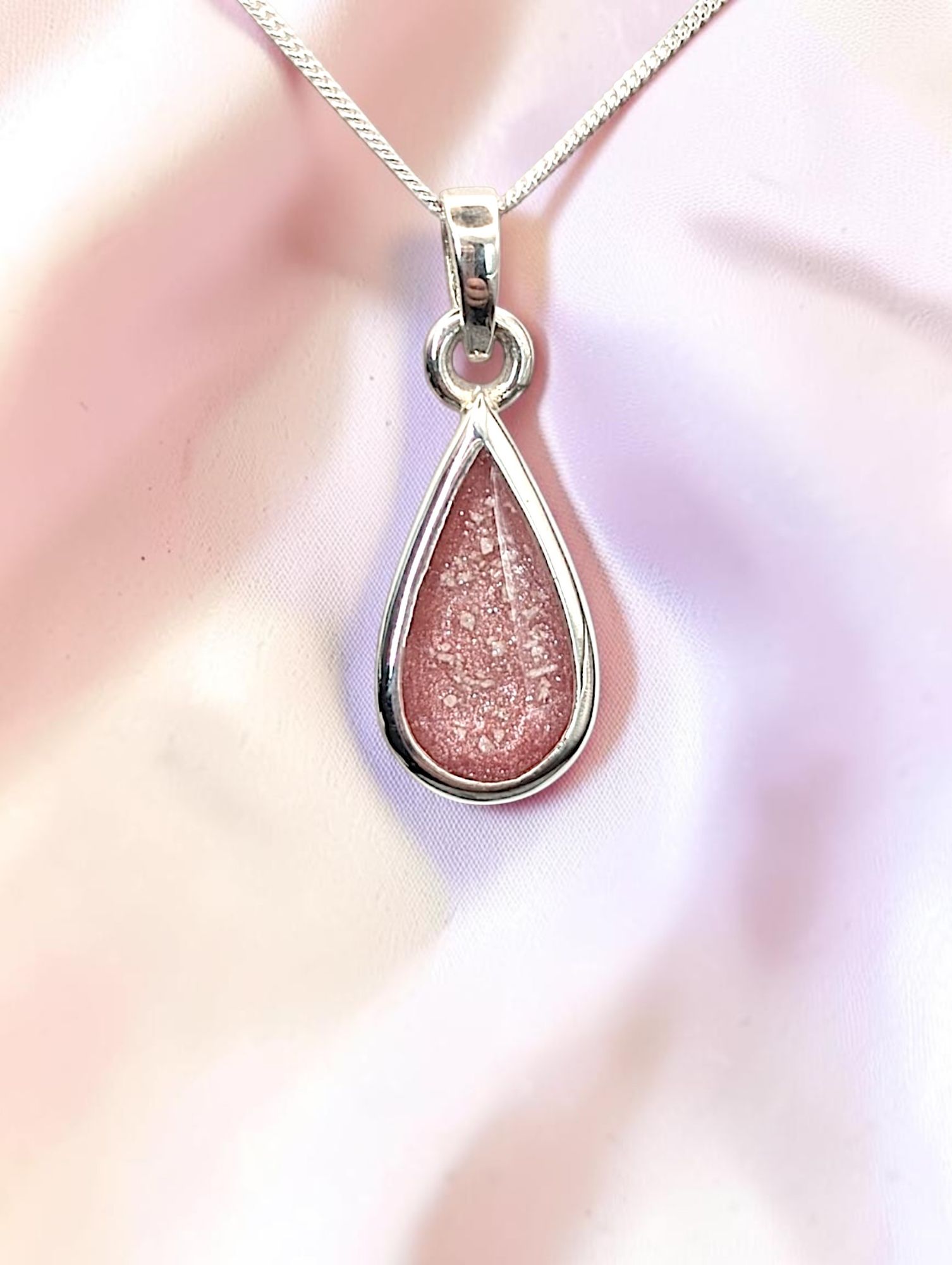 Tear Drop of Love Memorial Pendant
